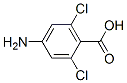 2,6-Dichloro-4-aminobenzoic acid Structure,5204-46-6Structure