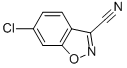 6-Chlorobenzo[d]isoxazole-3-carbonitrile Structure,52046-83-0Structure