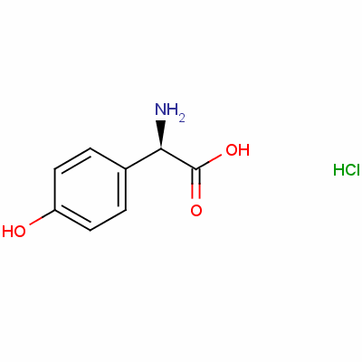 (R)-4-hydroxyphenylglycine hydrochloride Structure,52067-90-0Structure