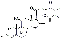 9-Deschloro-9-bromo beclomethasone dipropionate Structure,52092-14-5Structure