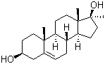 Methylandrostenediol Structure,521-10-8Structure