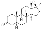 Mestanolone Structure,521-11-9Structure