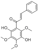 3,6-Dihydroxy-2,4,5-trimethoxychalcone Structure,521-51-7Structure