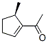 Ethanone,1-[(5r)-5-methyl-1-cyclopenten-1-yl ]-(9ci) Structure,521086-81-7Structure