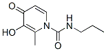 1(4H)-pyridinecarboxamide,3-hydroxy-2-methyl-4-oxo-n-propyl-(9ci) Structure,521269-66-9Structure