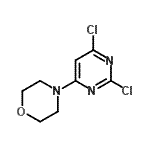 4-(2,6-Dichloropyrimidin-4-yl)morpholine Structure,52127-83-0Structure