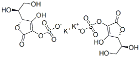 L-ascorbic acid 2-sulfate dipotassium salt Structure,52174-99-9Structure