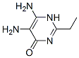 4(1H)-pyrimidinone,5,6-diamino-2-ethyl-(9ci) Structure,52186-75-1Structure