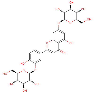 Luteolin-3,7-di-o-glucoside Structure,52187-80-1Structure