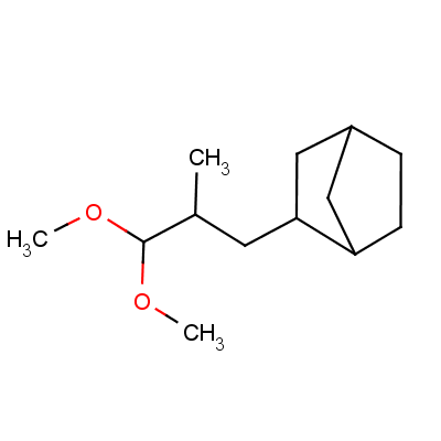 2-(3,3-Dimethoxy-2-methylpropyl)bicyclo[2.2.1]heptane Structure,52188-21-3Structure