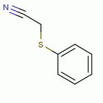 (Phenylthio)acetonitrile Structure,5219-61-4Structure