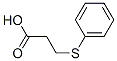 3-(Phenylsulfanyl)propanoic acid Structure,5219-65-8Structure