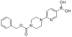 6-(4-(Benzyloxycarbonyl)piperazin-1-yl)pyridine-3-boronic acid Structure,521985-18-2Structure