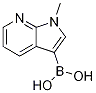 (1-Methyl-1h-pyrrolo[2,3-b]pyridin-3-yl)boronic acid Structure,521985-24-0Structure