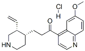 (3R-cis)-1-(6-methoxy-4-quinolyl)-3-(3-vinyl-4-piperidyl)propan-1-one monohydrochloride Structure,52211-63-9Structure