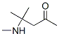 2-Pentanone,4-methyl-4-(methylamino)-(9ci) Structure,52221-51-9Structure