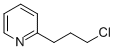 2-(3-Chloro-propyl)-pyridine Structure,52225-85-1Structure