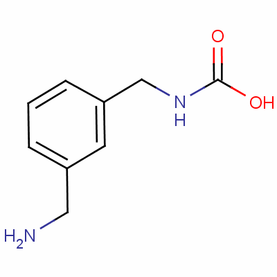 [[3-(Aminomethyl)phenyl ]methyl ]carbamic acid Structure,52235-55-9Structure