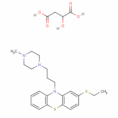 Thiethylperazine malate Structure,52239-63-1Structure