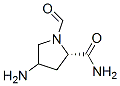 2-Pyrrolidinecarboxamide,4-amino-1-formyl-,(2s)-(9ci) Structure,522644-40-2Structure