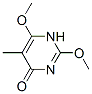 4(1H)-pyrimidinone,2,6-dimethoxy-5-methyl-(9ci) Structure,52280-99-6Structure