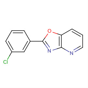 2-(3-Chlorophenyl)-oxazolo[4,5-b]pyridine Structure,52333-56-9Structure