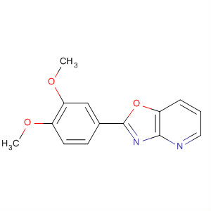 2-(3,4-Dimethoxyphenyl)-oxazolo[4,5-b]pyridine Structure,52333-58-1Structure