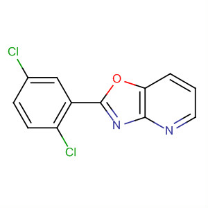 2-(2,5-Dichlorophenyl)-oxazolo[4,5-b]pyridine Structure,52333-67-2Structure