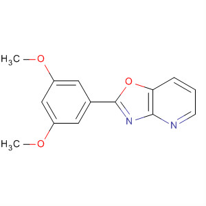 2-(3,5-Dimethoxyphenyl)-oxazolo[4,5-b]pyridine Structure,52333-83-2Structure