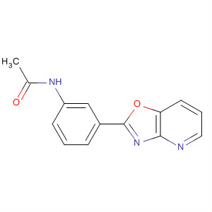 N-(3-oxazolo[4,5-b]pyridin-2-ylphenyl)acetamide Structure,52333-92-3Structure