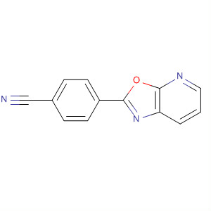 4-Oxazolo[5,4-b]pyridin-2-ylbenzonitrile Structure,52334-01-7Structure