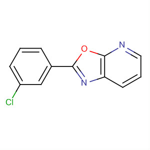 2-(3-Chlorophenyl)oxazolo[5,4-b]pyridine Structure,52334-12-0Structure