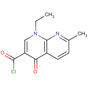 1-Ethyl-1,4-dihydro-7-methyl-4-oxo-1,8-naphthyridine-3-carbonyl chloride Structure,52377-28-3Structure