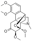 Epistephamiersine Structure,52389-15-8Structure