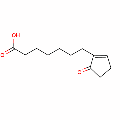 5-Oxo-1-cyclopentene-1-heptanoic acid Structure,5239-43-0Structure