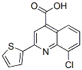 8-Chloro-2-(2-thienyl)quinoline-4-carboxylic acid Structure,52413-56-6Structure