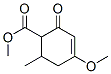 4-Methoxy-6-methyl-2-oxo-3-cyclohexene-1-carboxylic acid methyl ester Structure,52452-25-2Structure