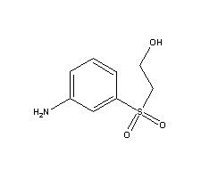 2-[(3-Aminophenyl) sulfonyl)ethanol Structure,5246-57-1Structure