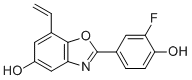 7-Ethenyl-2-(3-fluoro-4-hydroxyphenyl)-5-benzoxazolol Structure,524684-52-4Structure