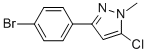 3-(4-Bromophenyl)-5-chloro-1-methyl-1h-pyrazole Structure,524740-36-1Structure