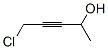 3-Pentyn-2-ol ,5-chloro- Structure,52481-72-8Structure