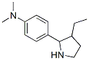 Benzenamine,4-(3-ethyl-2-pyrrolidinyl)-n,n-dimethyl-(9ci) Structure,524917-89-3Structure