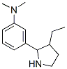 Benzenamine,3-(3-ethyl-2-pyrrolidinyl)-n,n-dimethyl-(9ci) Structure,524918-49-8Structure