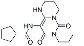 Cyclopentanecarboxamide,n-(7-butyl-1,3,4,6,7,8-hexahydro-6,8-dioxo-2h-pyrimido[1,6-a]pyrimidin-9-yl)- Structure,524944-78-3Structure