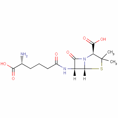 Penicillin Structure,525-94-0Structure