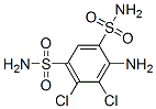 4-Amino-5,6-dichlorobenzene-1,3-disulfonamide Structure,5250-72-6Structure