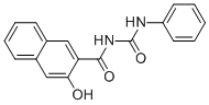 1-(3-Hydroxynaphthalene-2-carbonyl)-3-phenyl-urea Structure,52505-78-9Structure