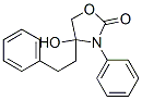 4-Hydroxy-3-phenyl-4-(2-phenylethyl)-2-oxazolidinone Structure,52512-35-3Structure