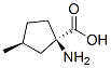 Cyclopentanecarboxylic acid,1-amino-3-methyl-,(1r-trans)-(9ci) Structure,52521-22-9Structure