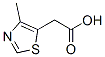 4-Methyl-5-thiazoleacetic acid Structure,5255-33-4Structure